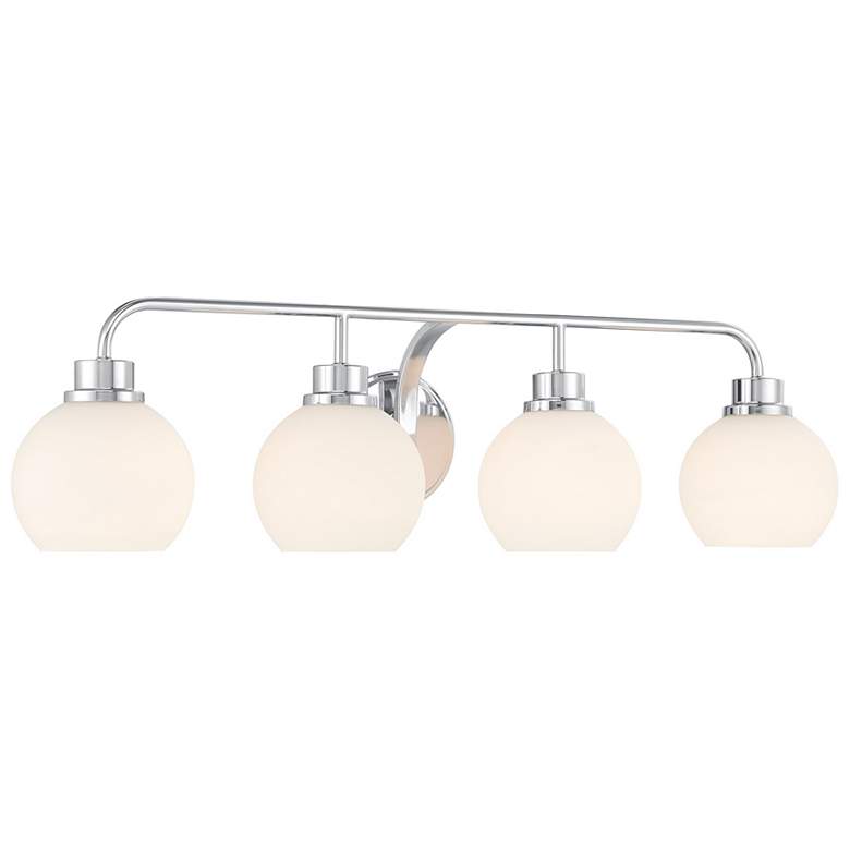 Image 3 4-Light Bathroom Vanity Light in Chrome more views