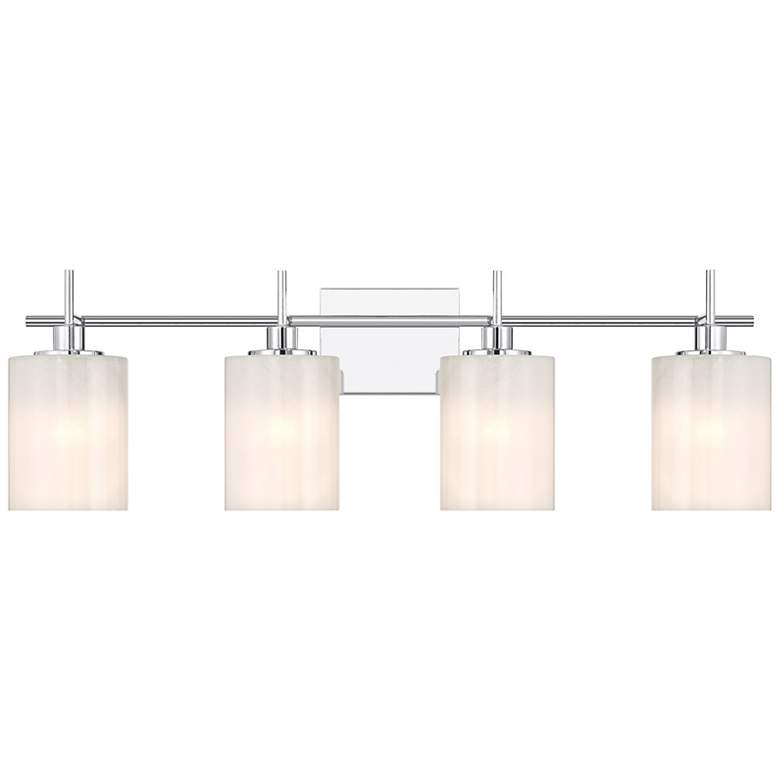 Image 1 4-Light Bathroom Vanity Light in Chrome