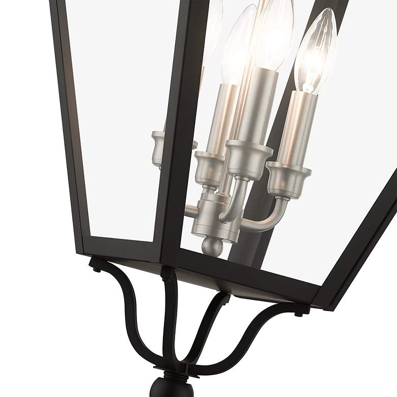 Image 7 4 Light Black Outdoor Extra Large Pendant Lantern more views