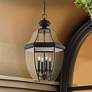 Thumbnail1 of 4 Light Black Outdoor Pendant Lantern