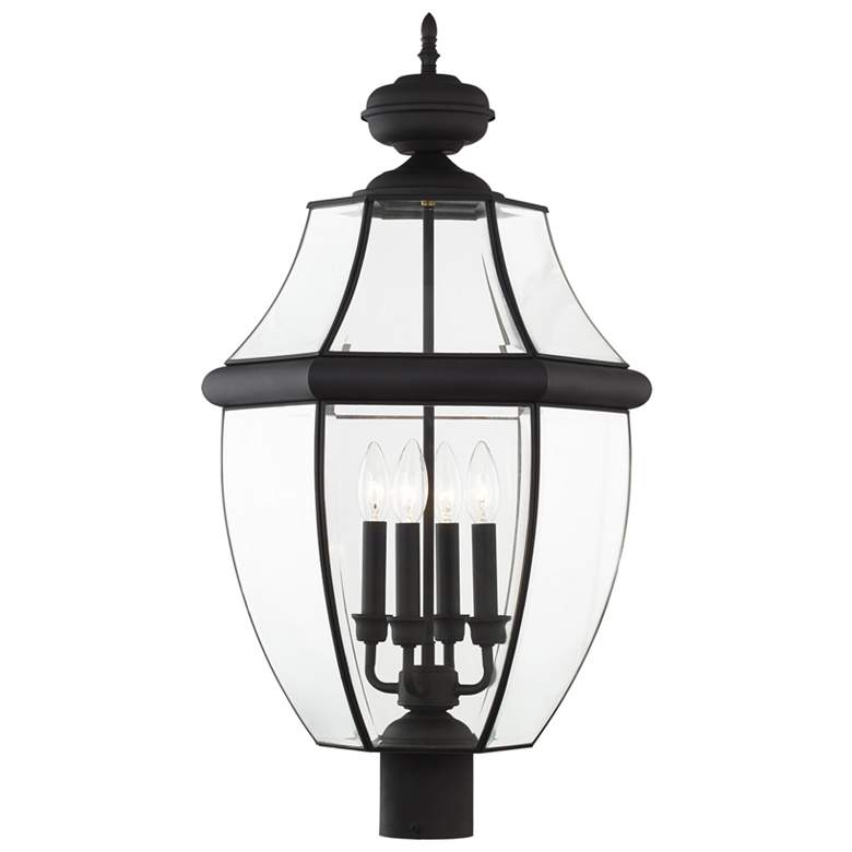Image 1 4 Light Black Outdoor Post Top