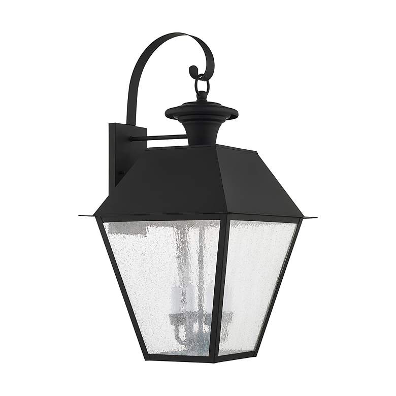 Image 4 4 Light Black Outdoor Wall Lantern more views