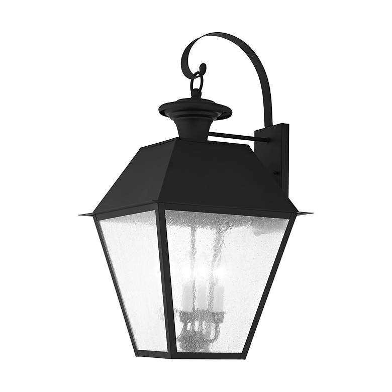 Image 5 4 Light Black Outdoor Wall Lantern more views