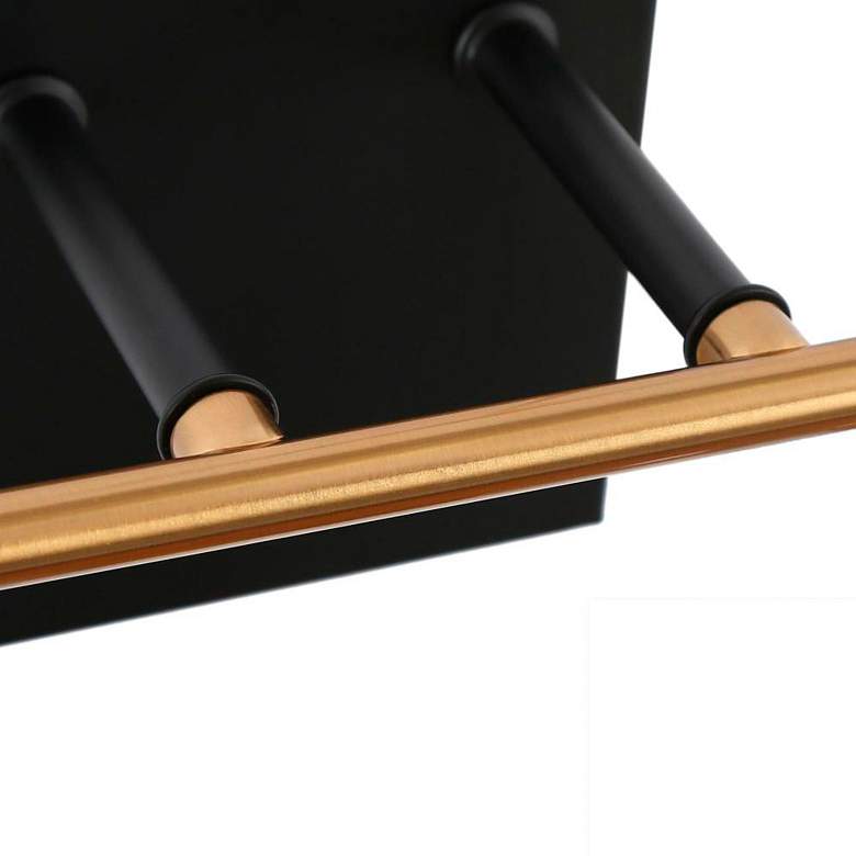 Image 4 4-Light Brass Gold Pumpkin-Shaped Bathroom Vanity Light more views