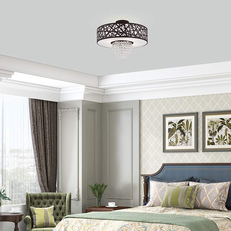Image 6 4 Light Bronze Ceiling Mount more views
