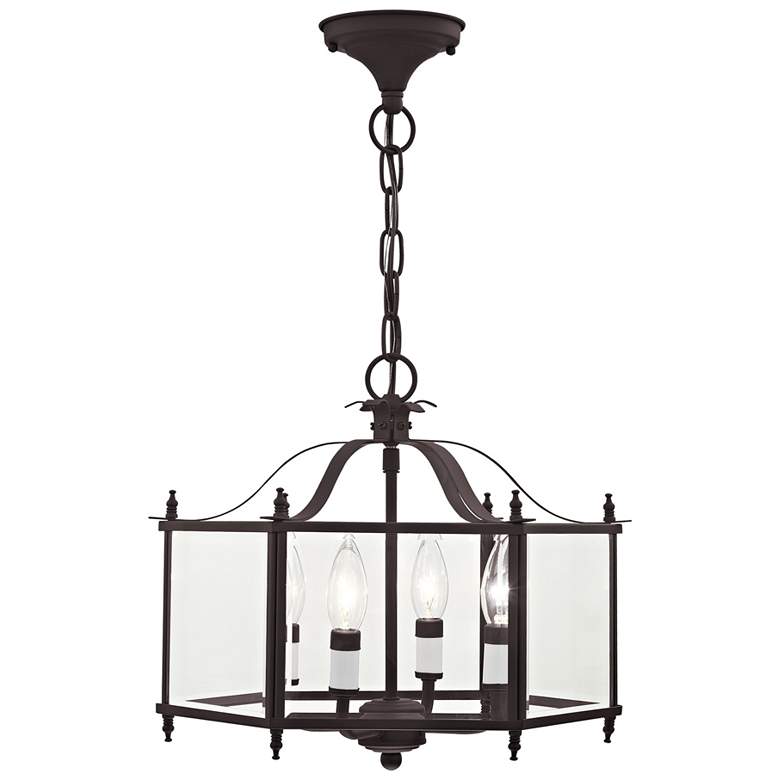 Image 1 4 Light Bronze Convertible Pendant/Ceiling Mount