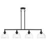 2_4 Light Bronze Large Linear Chandelier