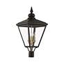 3_4 Light Bronze Outdoor Extra Large Post Top Lantern more views