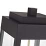 2_4 Light Bronze Outdoor Extra Large Wall Lantern with Antique Brass Candles more views