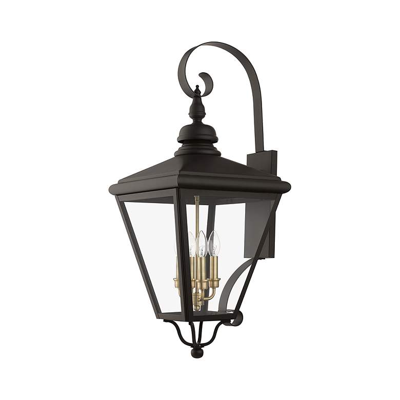 Image 3 4 Light Bronze Outdoor Extra Large Wall Lantern more views