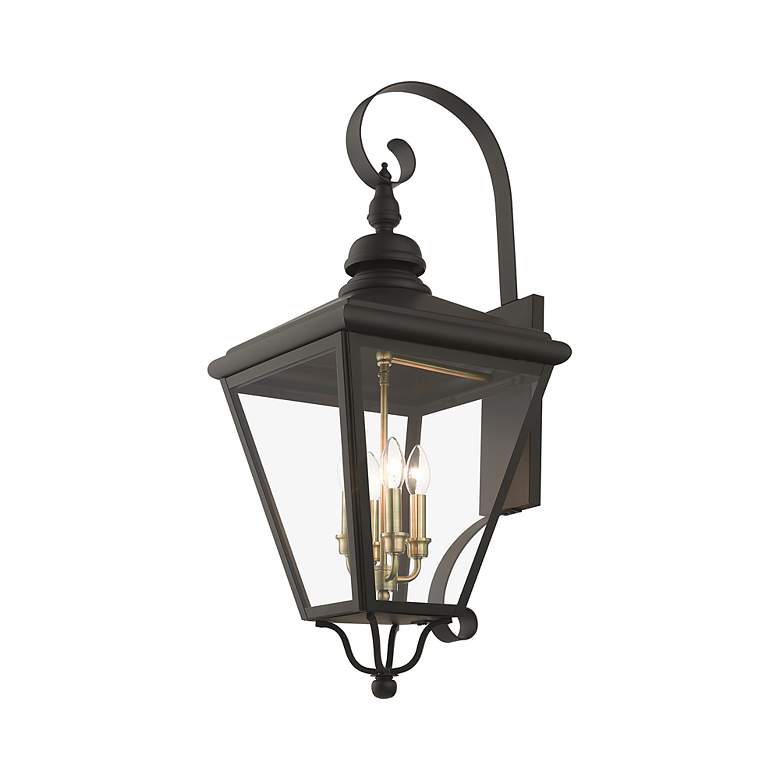 Image 4 4 Light Bronze Outdoor Extra Large Wall Lantern more views