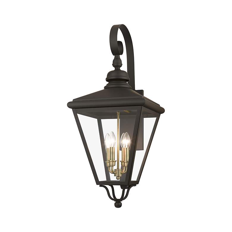 Image 5 4 Light Bronze Outdoor Extra Large Wall Lantern more views