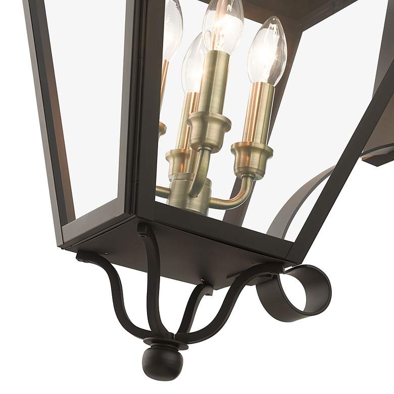 Image 7 4 Light Bronze Outdoor Extra Large Wall Lantern more views