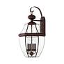 3_4 Light Bronze Outdoor Wall Lantern more views