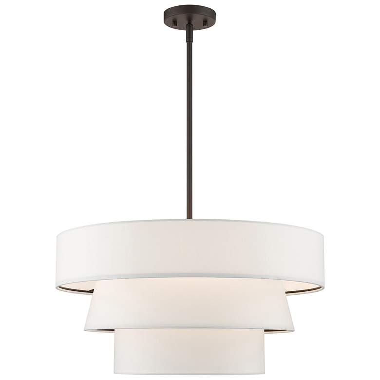 Image 1 4 Light Bronze Pendant Chandelier