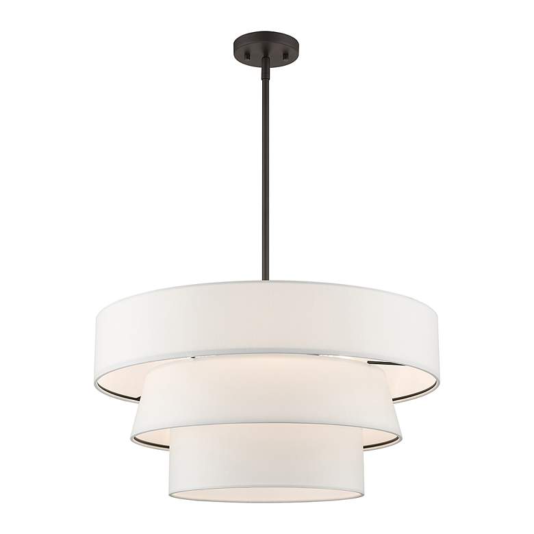 Image 4 4 Light Bronze Pendant Chandelier more views