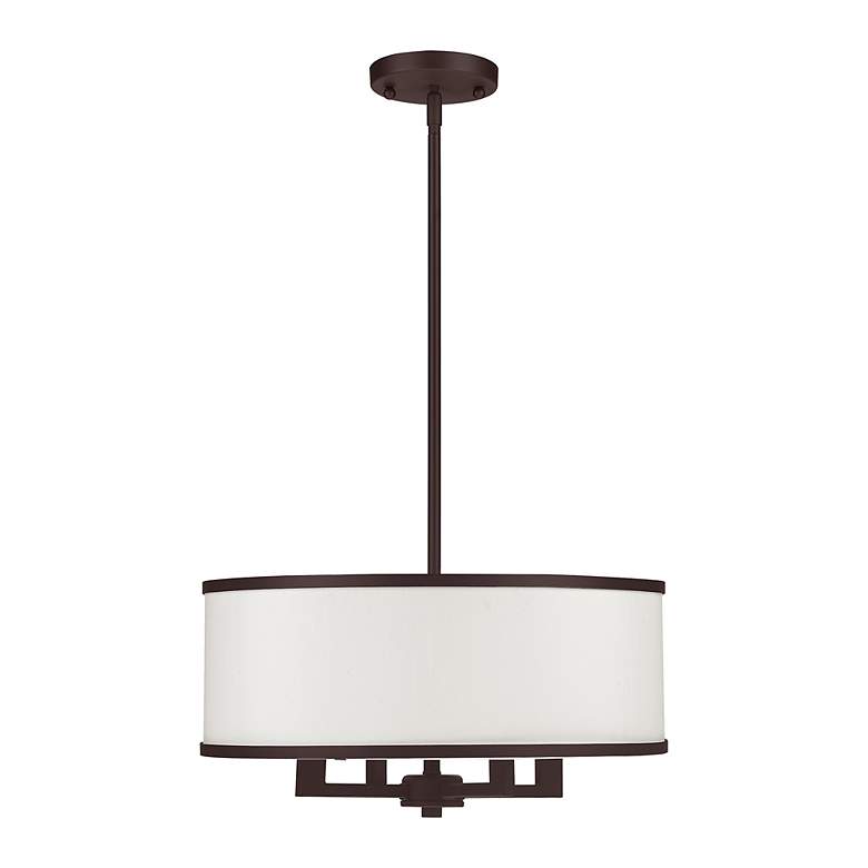 Image 3 4 Light Bronze Pendant Chandelier more views