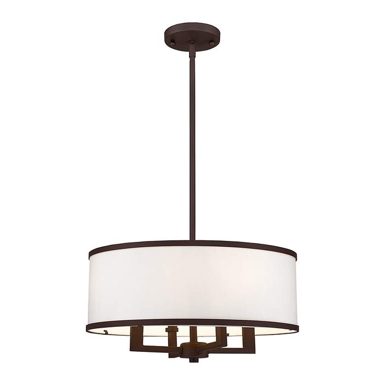 Image 4 4 Light Bronze Pendant Chandelier more views
