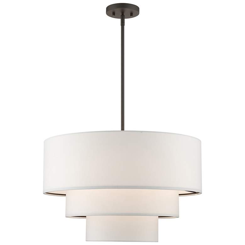 Image 2 4 Light Bronze Pendant Chandelier