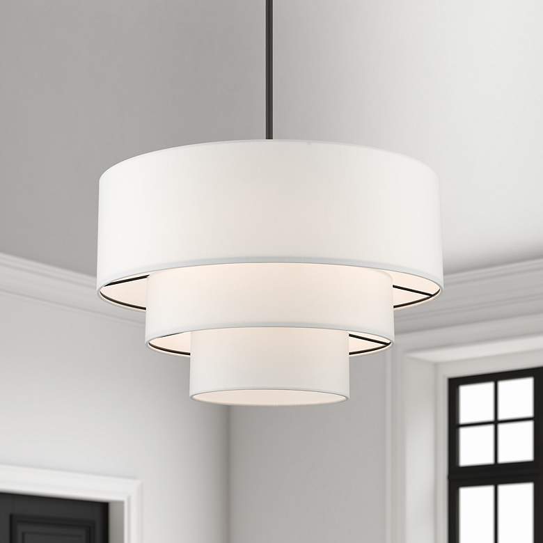 Image 1 4 Light Bronze Pendant Chandelier