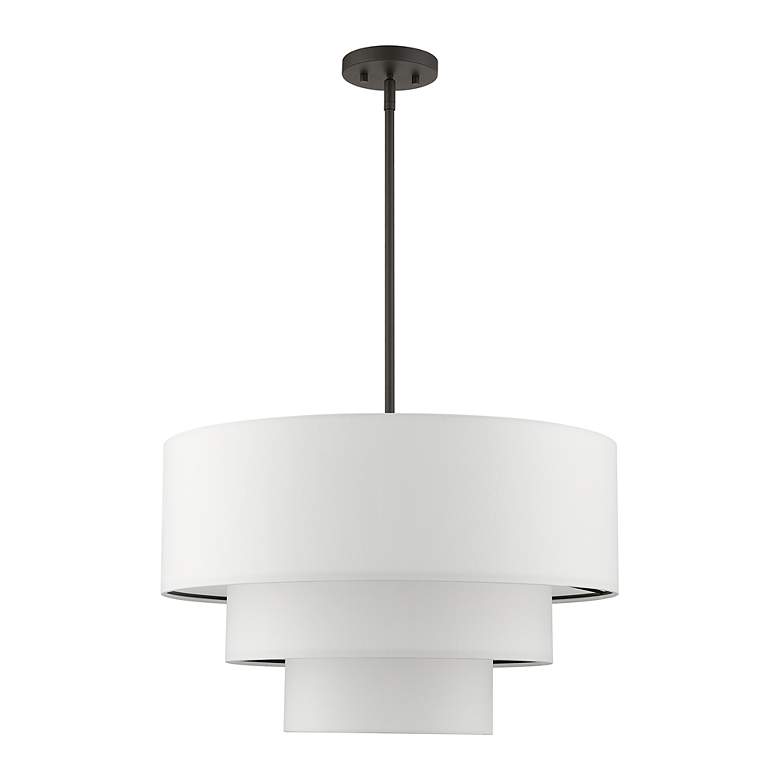 Image 3 4 Light Bronze Pendant Chandelier more views