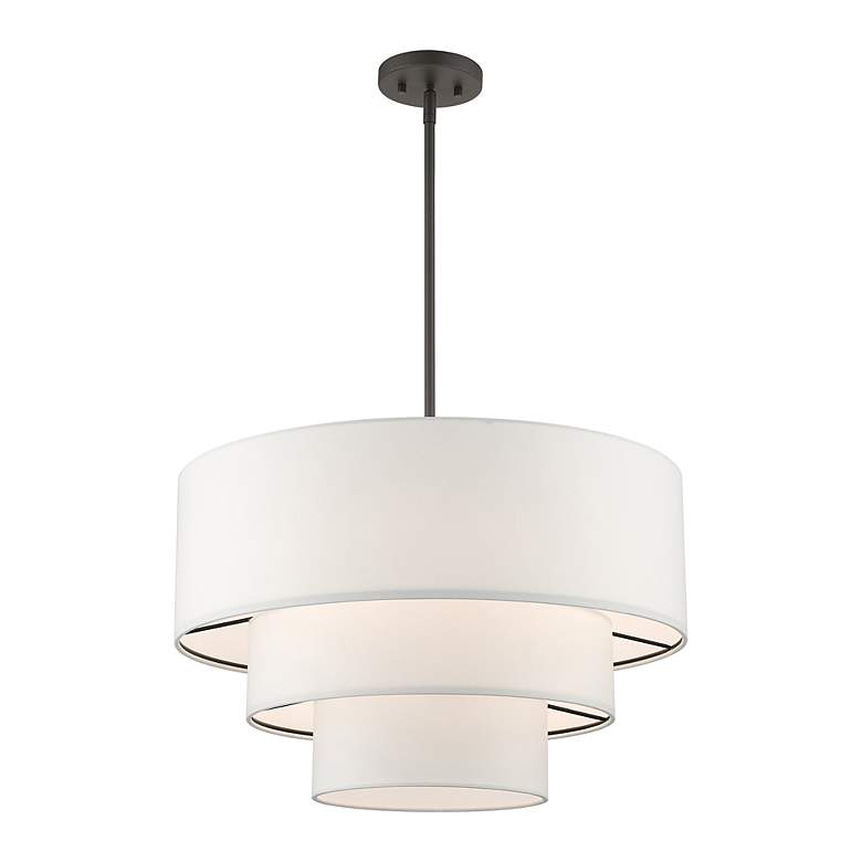 Image 4 4 Light Bronze Pendant Chandelier more views
