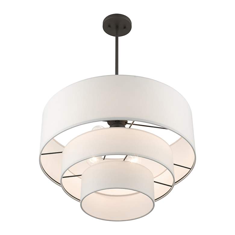 Image 6 4 Light Bronze Pendant Chandelier more views
