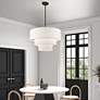 4 Light Bronze Pendant Chandelier