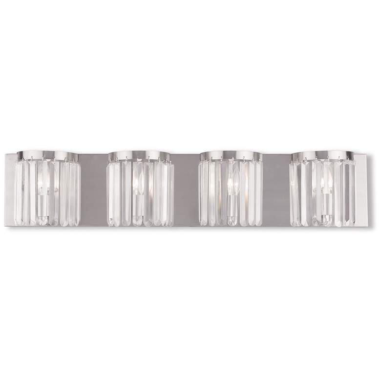 Image 1 4 Light Brushed Nickel ADA Bath Vanity