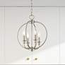 1_4 Light Brushed Nickel Chain Lantern