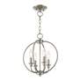 4_4 Light Brushed Nickel Chain Lantern more views