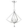 3_4 Light Brushed Nickel Chandelier more views