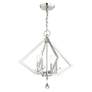 5_4 Light Brushed Nickel Chandelier more views
