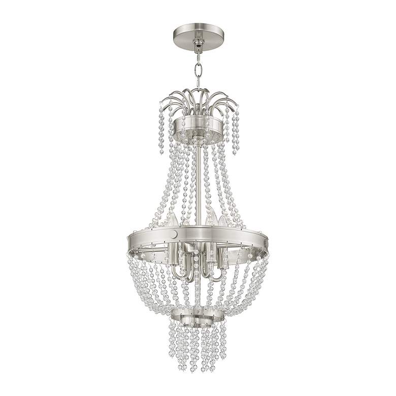Image 4 4 Light Brushed Nickel Pendant more views