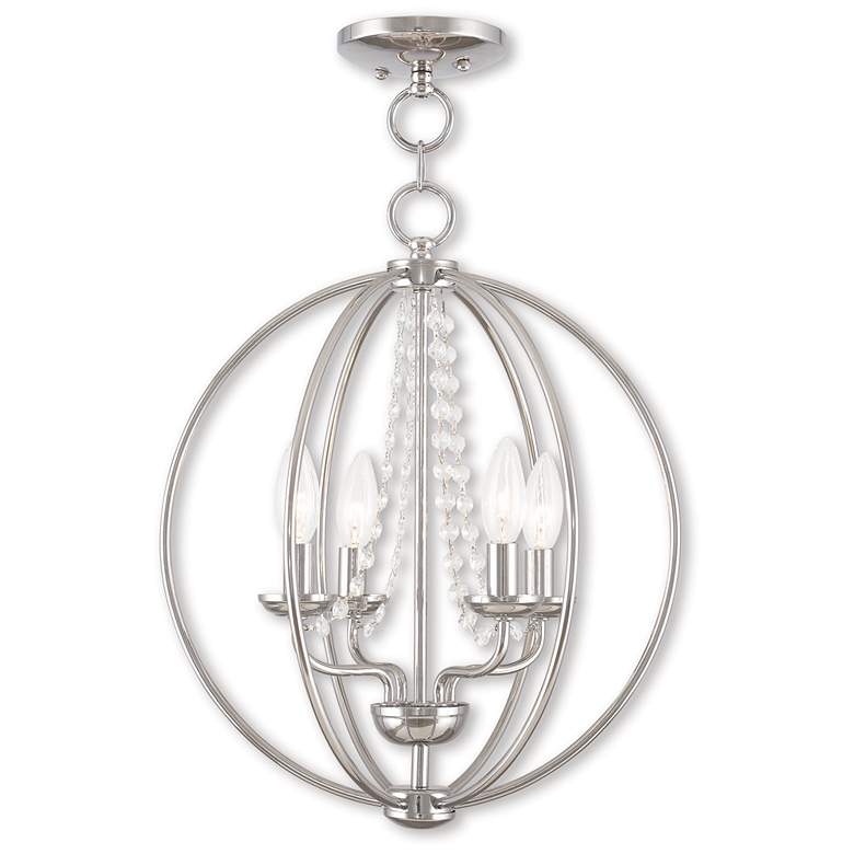 Image 1 4 Light CH Mini Chandelier/Ceiling Mount