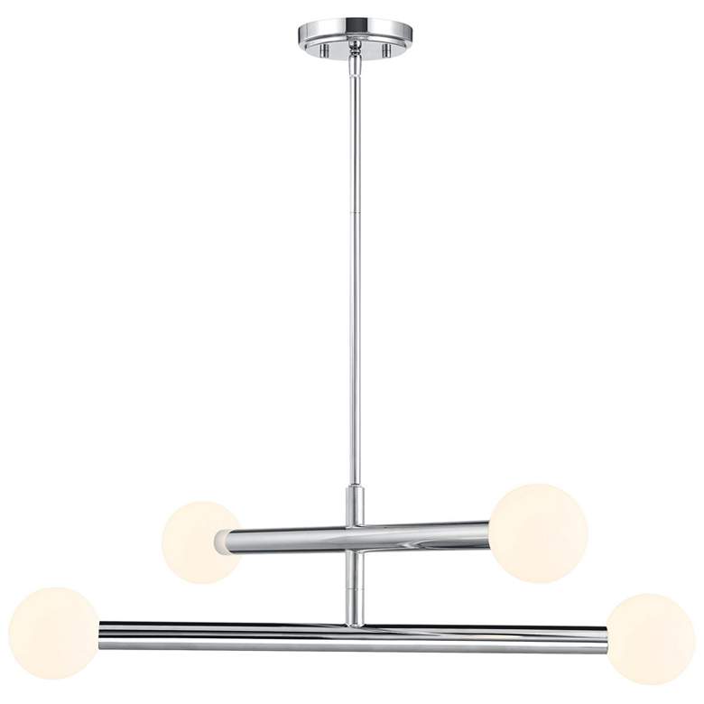 Image 1 4-Light Chandelier in Chrome