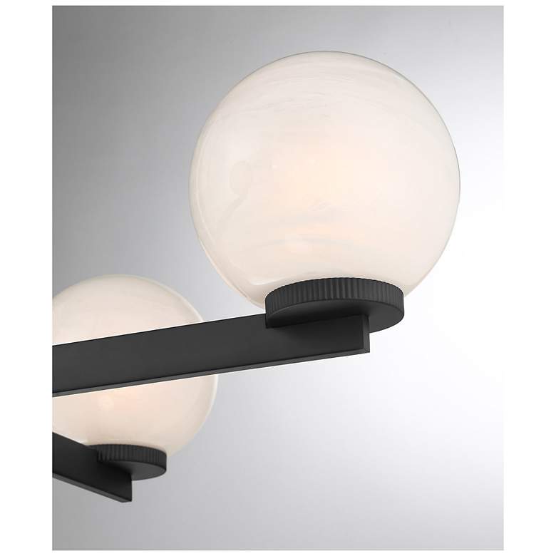 Image 6 4-Light Chandelier in Matte Black more views