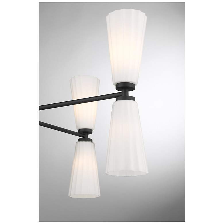 Image 6 4-Light Chandelier in Matte Black more views