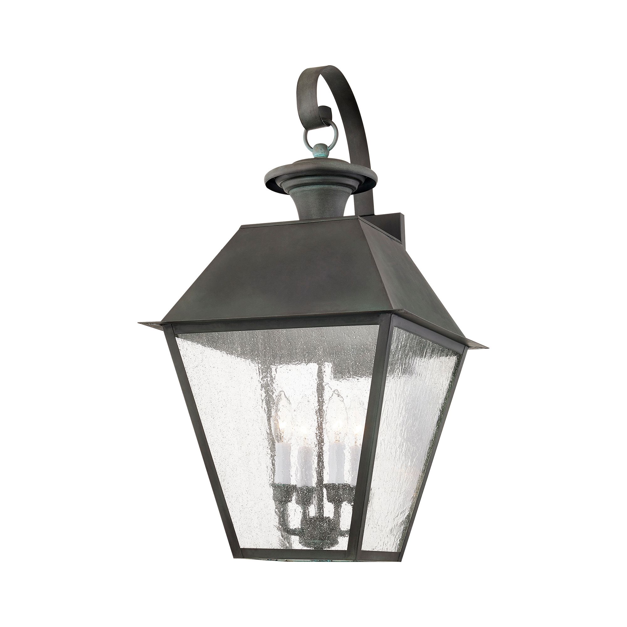 Image 6 4 Light Charcoal Outdoor Wall Lantern more views