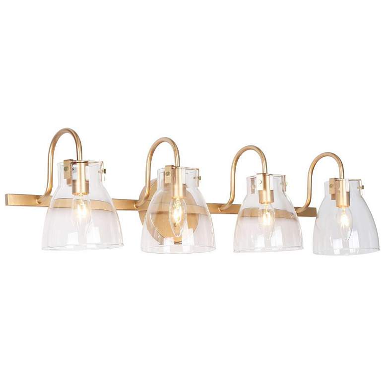 Image 1 4-Light Dark Gold Vanity Light