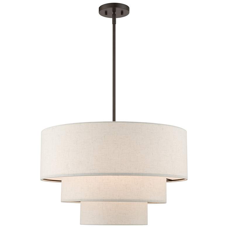 Image 1 4 Light English Bronze Pendant Chandelier