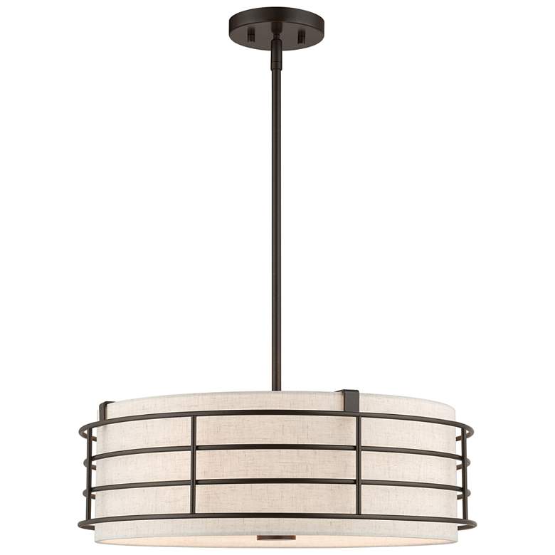 Image 1 4 Light English Bronze Pendant Chandelier