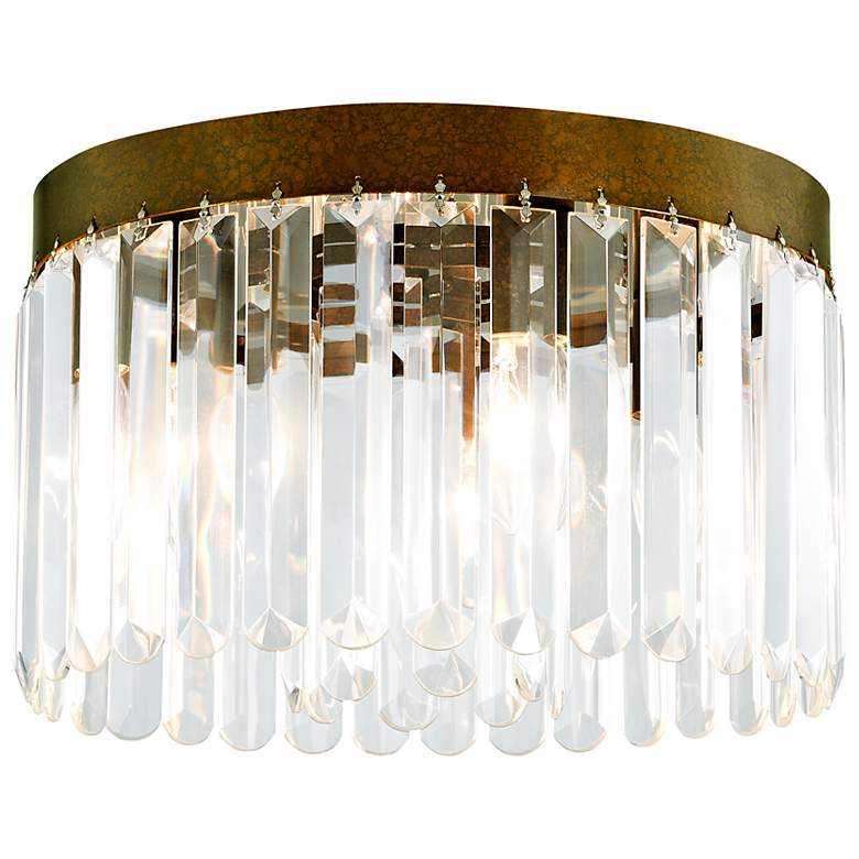 Image 2 4 Light Hand Painted Palacial Bronze Ceiling Mount