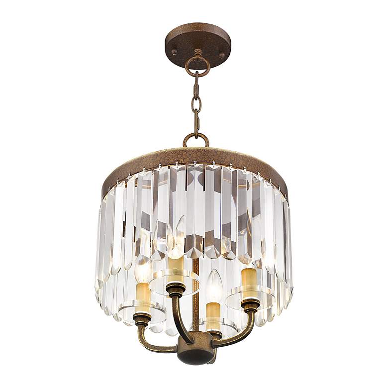 Image 5 4 Light Hand Painted Palacial Bronze Convertible more views