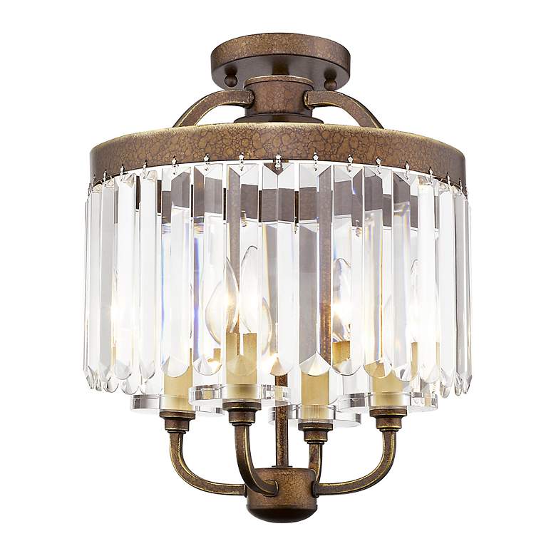 Image 6 4 Light Hand Painted Palacial Bronze Convertible more views