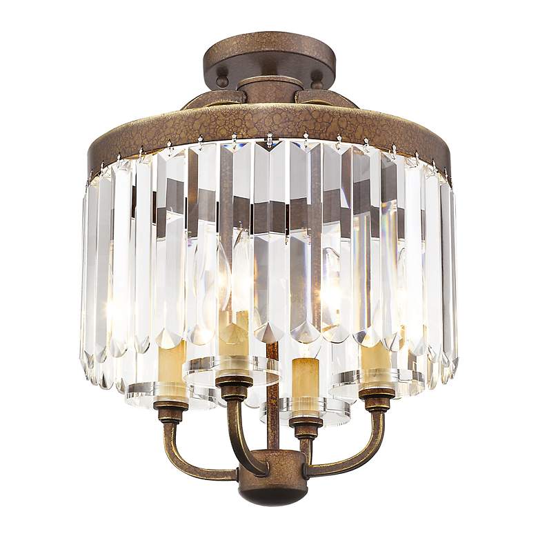 Image 7 4 Light Hand Painted Palacial Bronze Convertible more views