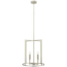 Image1 of 4-Light Pendant in Brushed Nickel