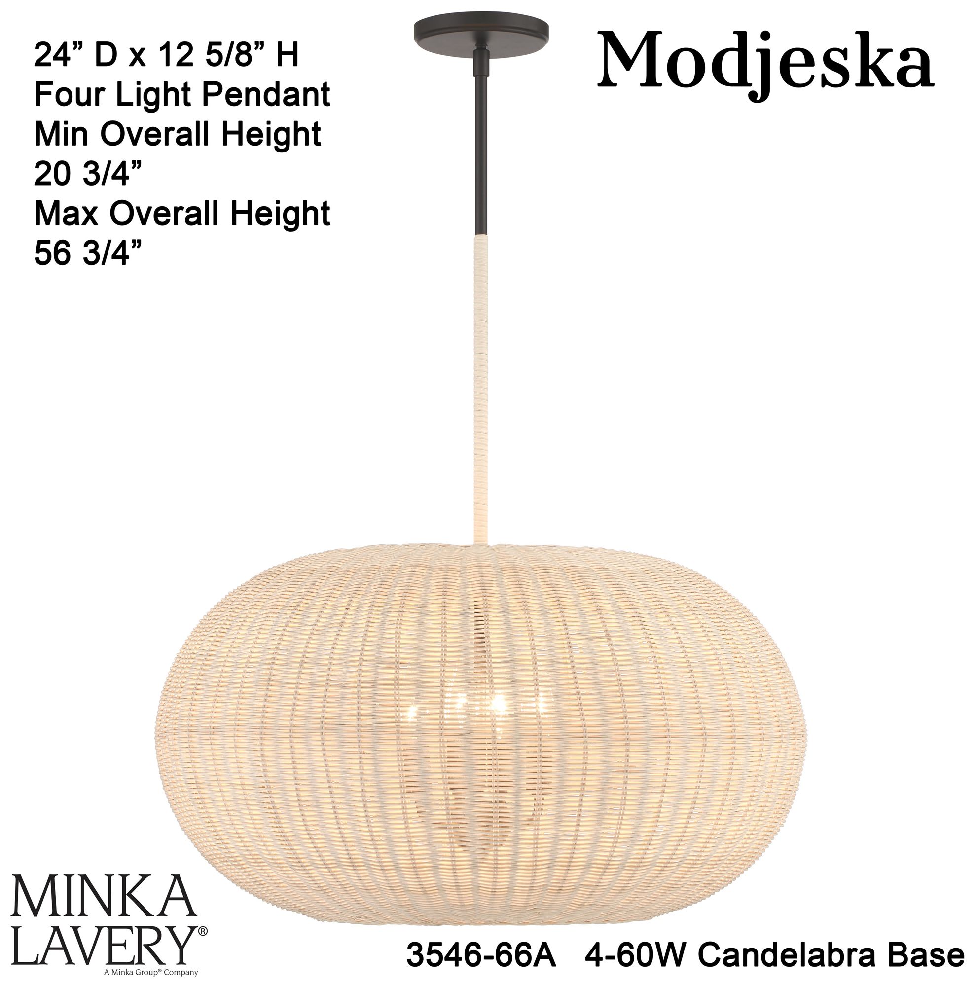 Image 6 4-Light Pendant more views