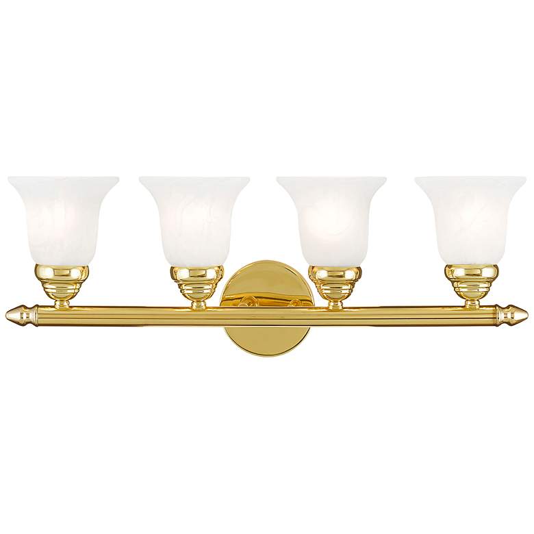 Image 3 4 Light Polished Brass Bath Light