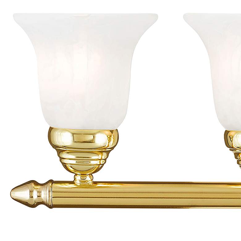 Image 4 4 Light Polished Brass Bath Light more views